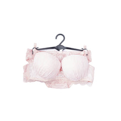 Embroidered Designed Underwire Padded Bra & Panty Set